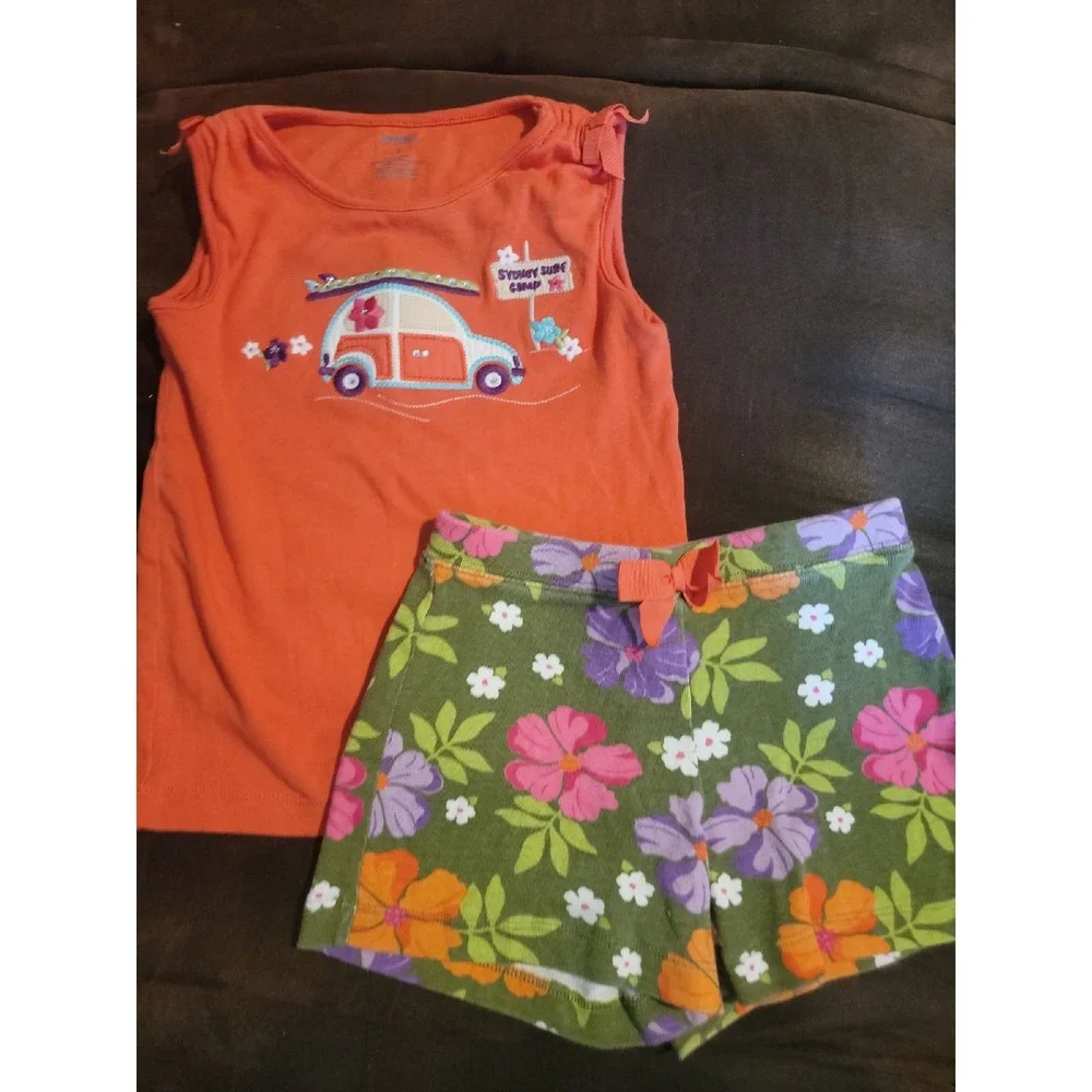 Gymboree‎ surf adventure Sydney surf camp tank top and shorts size 5